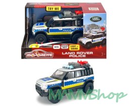 Pojazd Majorette Grand Land Rover policja 12,5 cm