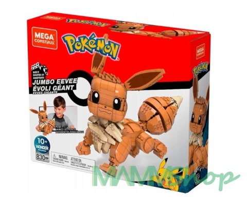 Klocki Duży Eevee Pokemon do zbudowania