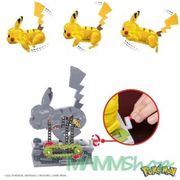 Klocki Mega Pokemon ruchomy Pikachu 1095 elementów