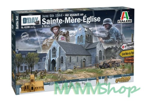 Diorama Battle of Norman dy Sainte-Mere-Eglise 6