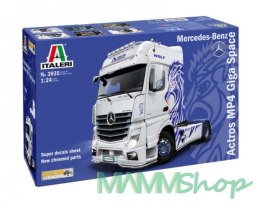 Model plastikowy Mercedes Benz Actros MP4 Show Truck