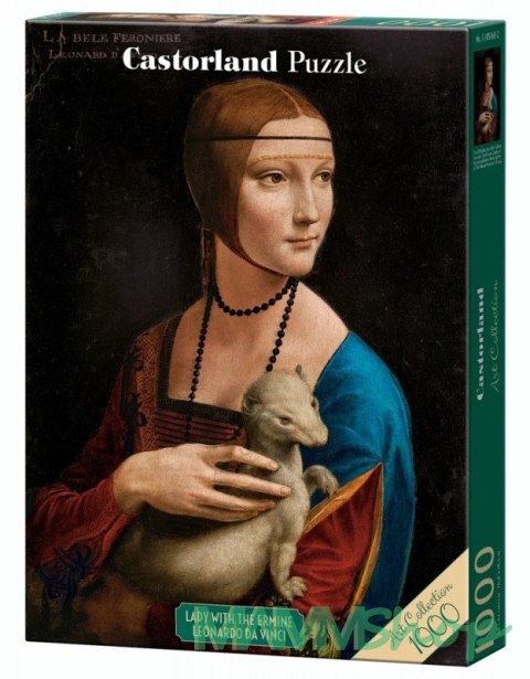 Puzzle 1000 elementów Dama z łasiczką Leonardo da Vinci Art Collection