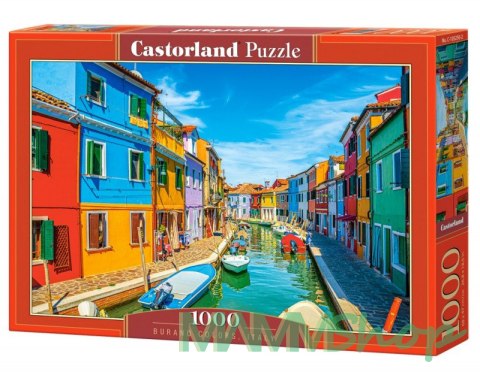 Puzzle 1000 elementów Kolory Burano Włochy