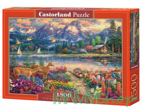 Puzzle 1500 elementów Spring mountain majesty