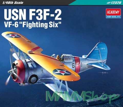 Model plastikowy US Navy Fighter F3F-2 1/48