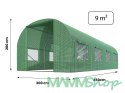 Tunel ogrodowy 2x4,5xH2m (9m2) Plonos