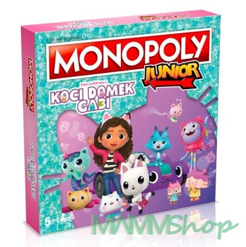 Gra Monopoly JUNIOR Koci Domek Gabi