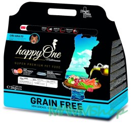 HappyOne Meditteraneum HappyOne Grain-Free Mediterraneum sardynka 3kg