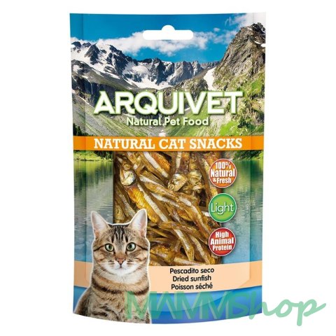 Arquivet ARQUIVET przysmak dla kota suszone rybki 50g