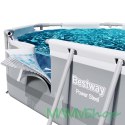 Basen ogrodowy stelażowy 549 x 274 x 122 cm 17w1 Bestway 56710