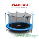 Trampolina ogrodowa 15ft/465cm z siatką wewnętrzną i drabinką