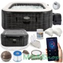 SPA dmuchane jacuzzi z hydromasażem 4 osobowe zestaw INTEX 28450