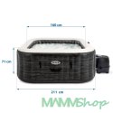 SPA dmuchane jacuzzi z hydromasażem 4 osobowe zestaw INTEX 28450