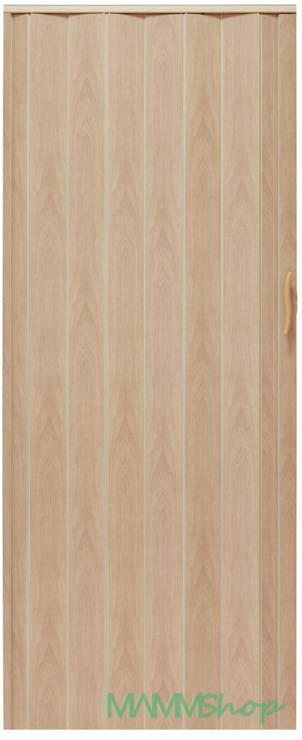 Drzwi harmonijkowe 001P DĄB SONOMA MAT - 100 cm