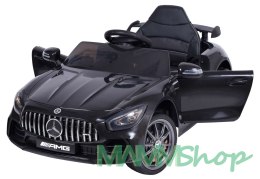 Samochód elektryczny dla dzieci MERCEDES AMG GTR czarny