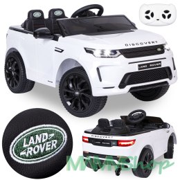 Samochód elektryczny dla dzieci LAND ROVER DISCOVERY biały