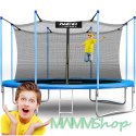 Trampolina ogrodowa 14ft/435cm z siatką wewnętrzną i drabinką Neo-Sport