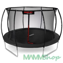 Trampolina ogrodowa profilowana 12ft/374cm z siatką wewnętrzną Neo-Sport