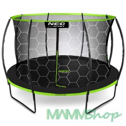 Trampolina ogrodowa profilowana 12ft/374cm z siatką wewnętrzną Neo-Sport