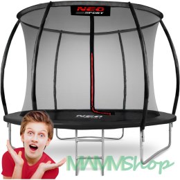 Trampolina ogrodowa profilowana 8ft/252cm z siatką wewnętrzną Neo-Sport