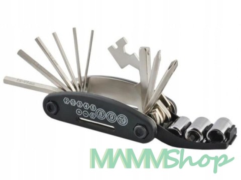 ZESTAW KLUCZY ROWEROWYCH - MULTITOOL 16w1