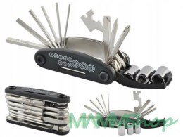 ZESTAW KLUCZY ROWEROWYCH - MULTITOOL 16w1