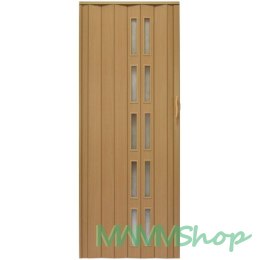 Drzwi harmonijkowe 005S OLCHA MAT - 80 cm