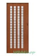 Drzwi harmonijkowe 015-100 calvados mat 100 cm