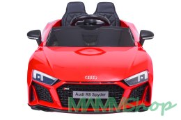 Samochód elektryczny dla dzieci AUDI R8 SPYDER czerwony