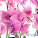 Storczyk orchidea sztuczna 56 kwiatów różowa