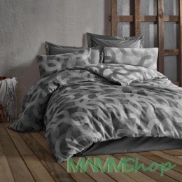 Pościel bawełniana SPOTY ANTHRACITE/160x200 COTTONLOVE JACQUARD