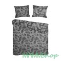 Pościel bawełniana SPOTY ANTHRACITE/160x200 COTTONLOVE JACQUARD