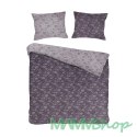 Pościel bawełniana SPRING ANTHRACITE/160x200 COTTONLOVE JACQUARD