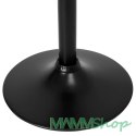 Hoker barowy Grappo Black beżowy Velvet