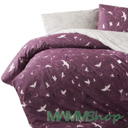 Pościel bawełniana FREEDOM VIOLET/160x200 COTTONLOVE EXCLUSIVE