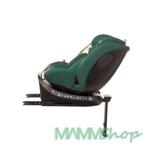 4 BABY Fotelik ENZO-FIX 40-150cm dark green I-SIZE