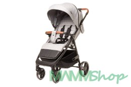 4 BABY Wózek spacerowy STINGER XXIV MELANGE LIGHT GREY