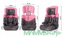 BABYTIGER Fotelik samochodowy 9-36 MALI pink