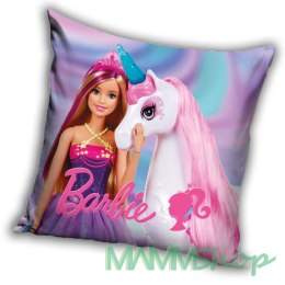 Poszewka mikrofibra 40x40 Barbie