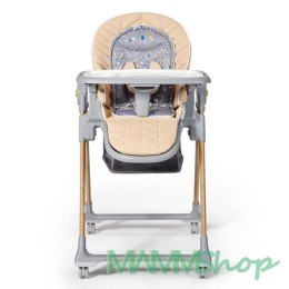 KINDERKRAFT Krzesełko do karmienia LASTREE wood (beige)