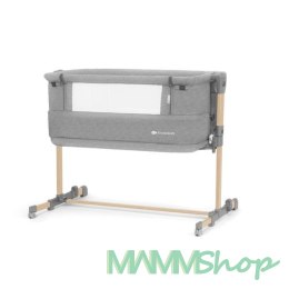 KINDERKRAFT Łóżeczko dostawne Neste Grow Light Grey Full Wood