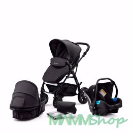 KINDERKRAFT Wózek wielofunkcyjny 3w1 MOOV Black