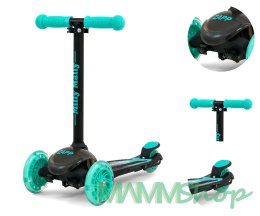 MILLY MALLY Hulajnoga SCOOTER Zapp Black Mint