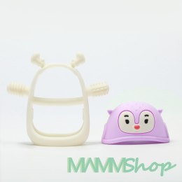 SMILY MIA Gryzak silikonowy Renifer purple