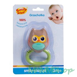 SMILY PLAY SP83831 Grzechotka Sowa