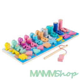 SMILY PLAY SP84019 Montessori Drewniana zabawka edukacyjna