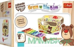 TREFL 60997 Zabawka drewniana Gram w bim bam