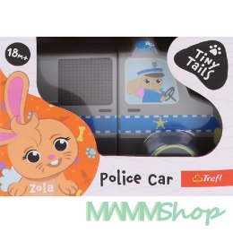 TREFL 61814 Zabawka drewniana Magnetic vehicle - Police Tiny Tails