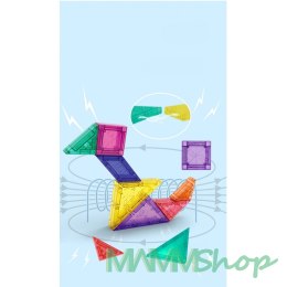 WOOPIE 48792 Tangram Klocki magnetyczne puzzle 3D