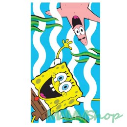 Ręcznik przedszkolny dla dziecka 30x50 SpongeBob lato